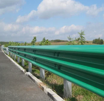 W Beam / Thrie Beam Sigma Post Bridge Guardrails Barrier Hot Galvanized Road Safety Fence