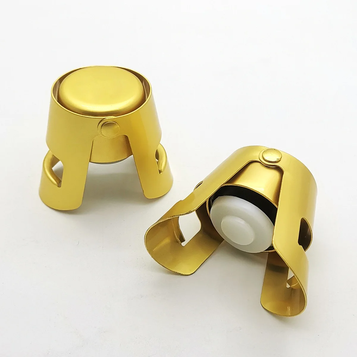 Stainless Steel Mini Wine Accessories Mini Vacuum Whiskey Champagne Saver Stopper Wine Bottle Stopper