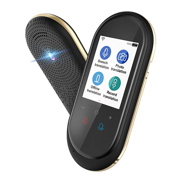 Global Brand Vormor T8 Voice Translator 106 Languages Smart AI Speech Translation Device 1200mAh Electronic Pocket Translator