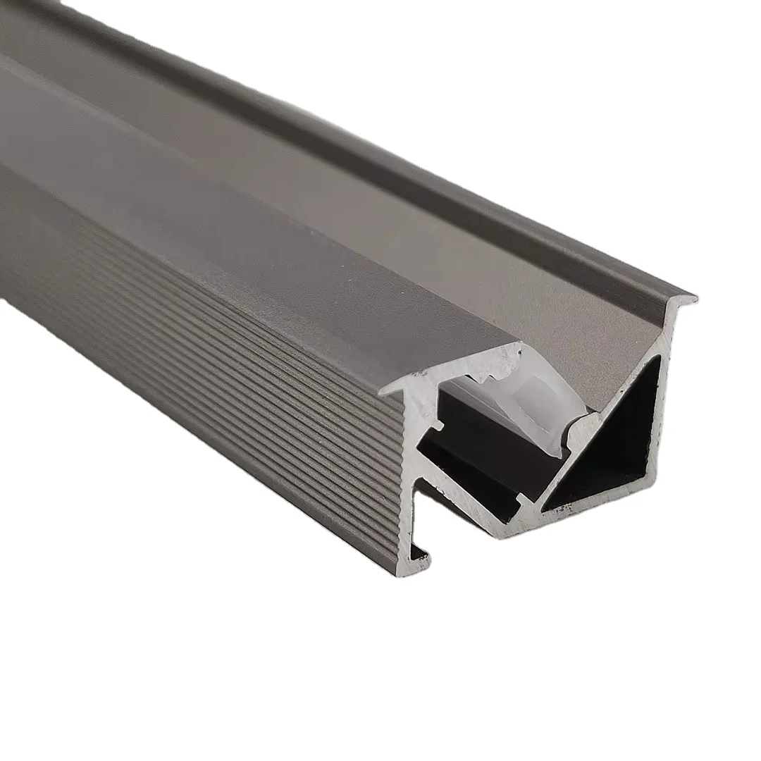 Decorative edge lighting profile LED extrusion channel aluminum profile Embedded LED aluminum profile