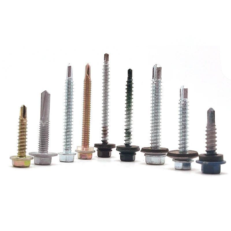 Stainless Steel 304/316 Hex Socket Head Self Tapping Bolt Screw Black Oxide Self Drilling Screw Flat Head
