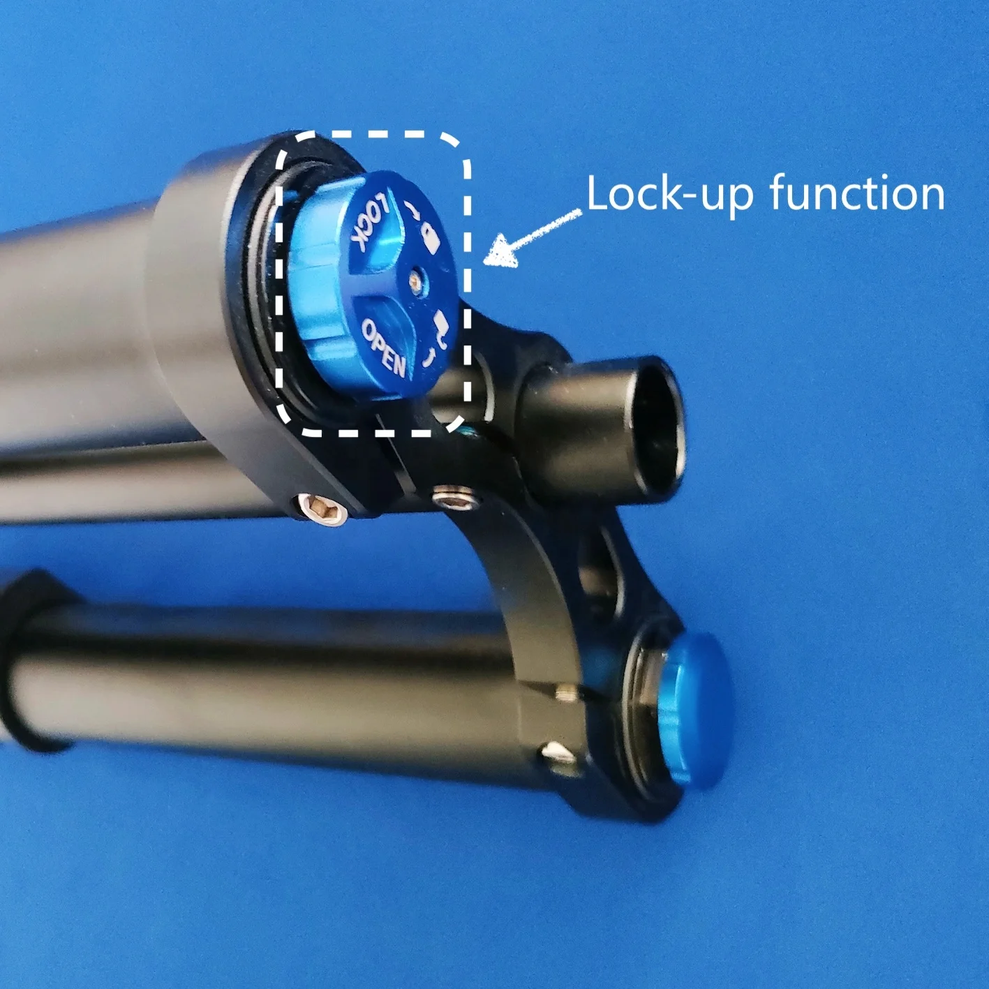 Air suspension front fork 110*15mm double crowns 27.5 inch with adjust/DoodleBike