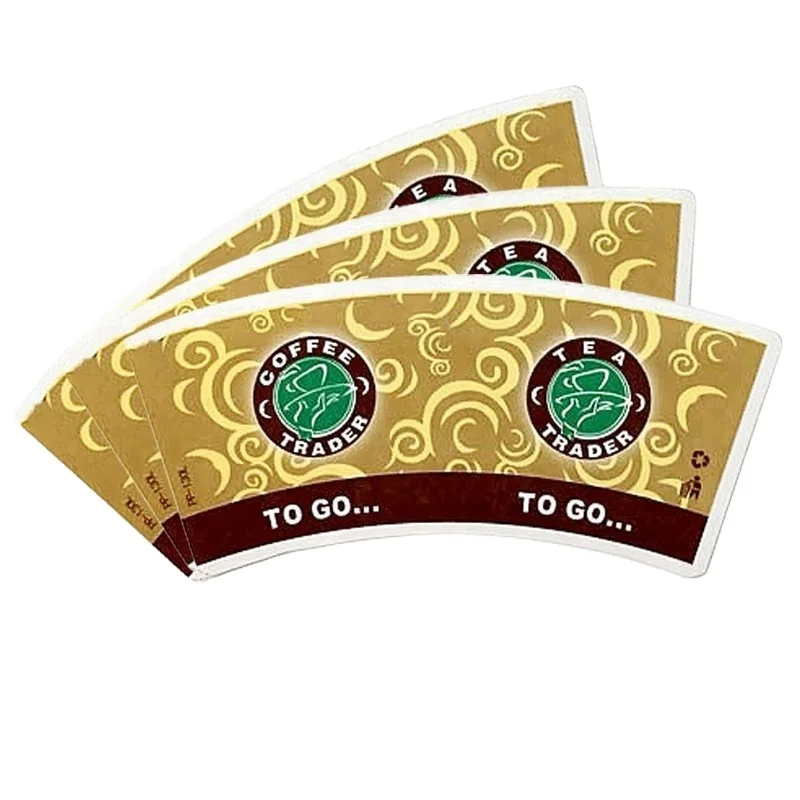 High quality Customized Printing Customized Die-Cut single/double PE coated PLA coated Paper Cup Raw Material Paper Cup Fans