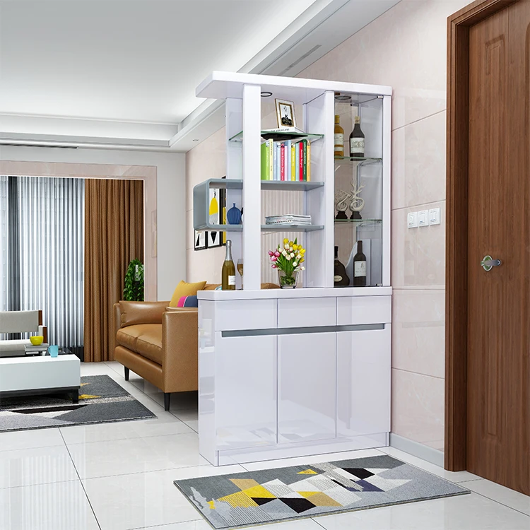 Современный минималистичный светлый роскошный шкаф для прихожей с ВМЕСТИТЕЛЬНЫМ шкафом для обуви с разделителем