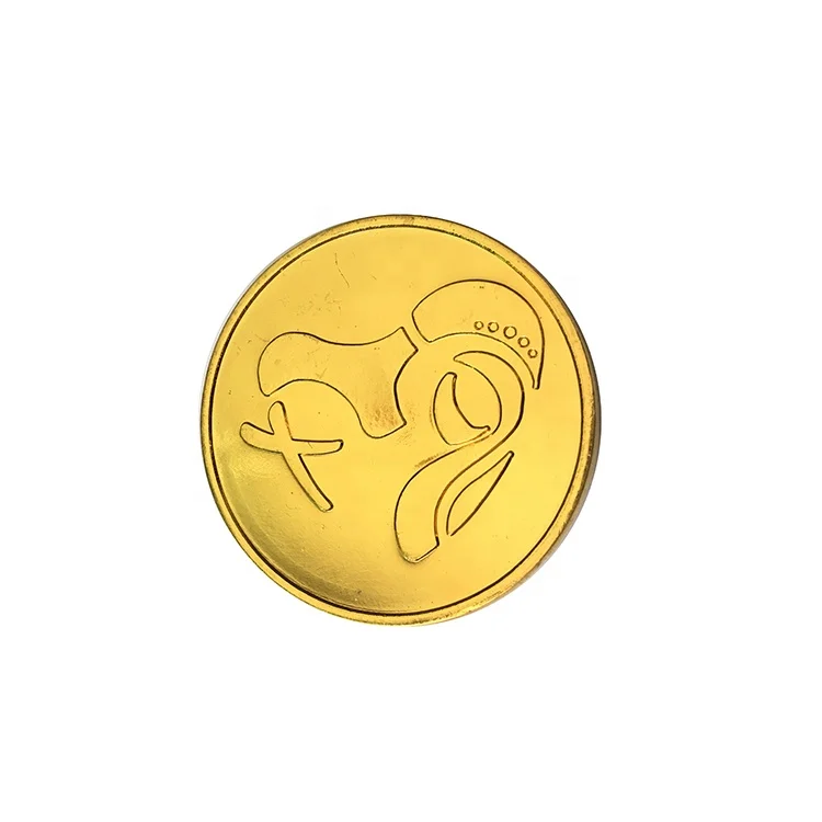 Пользовательские best продажи корзина Токен золото металла Жетоны