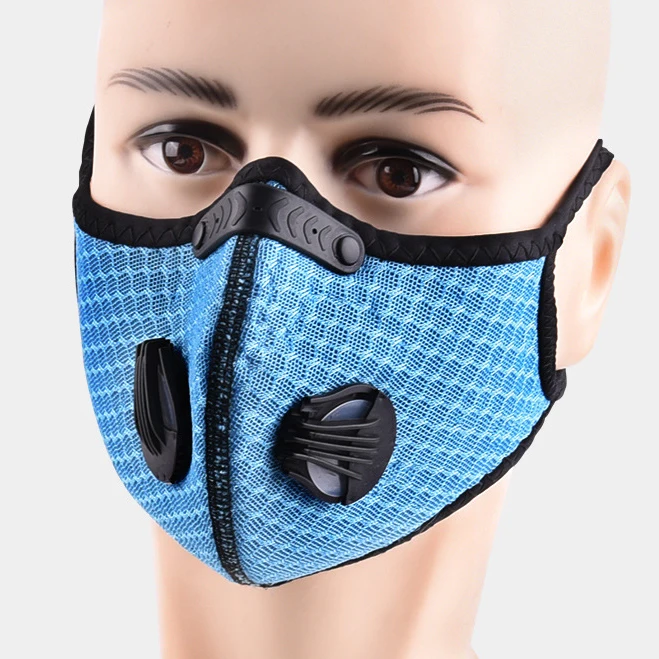 Лидер продаж регулируемый дышащий сетчатый пылезащитный спортивный чехол для лица с защитой от пыли ушей велоспорта тренировок щит