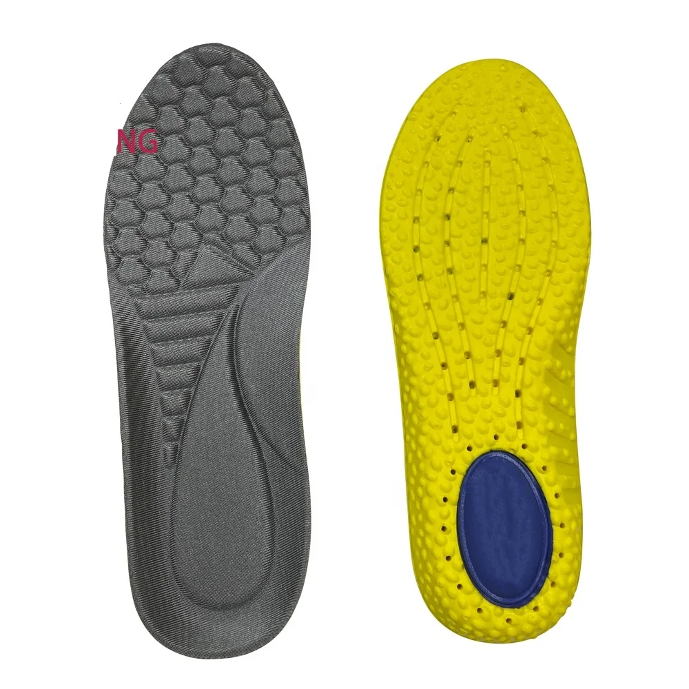 Hot Selling PU Foam Insoles Breathable Sports Insoles Used Protective Cushioning Material