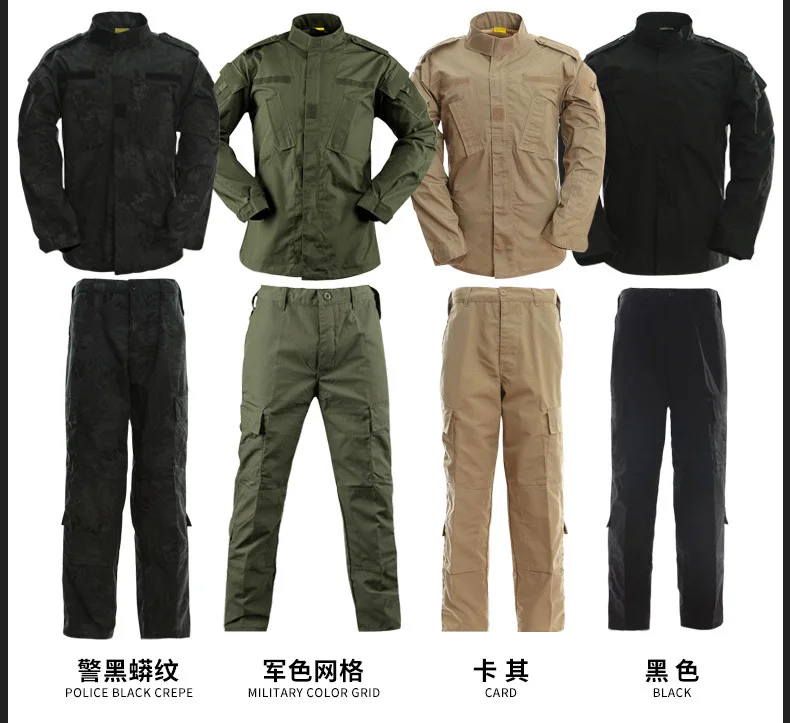 Cheapest price Uniform Bdu Olive Green Combat F1 Uniform Bdu