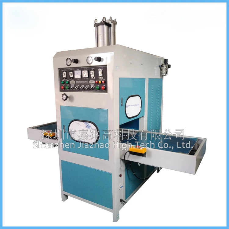 Sports knee pads high frequency forming machine welding cutting and molding of sporting goods  knee pads hand