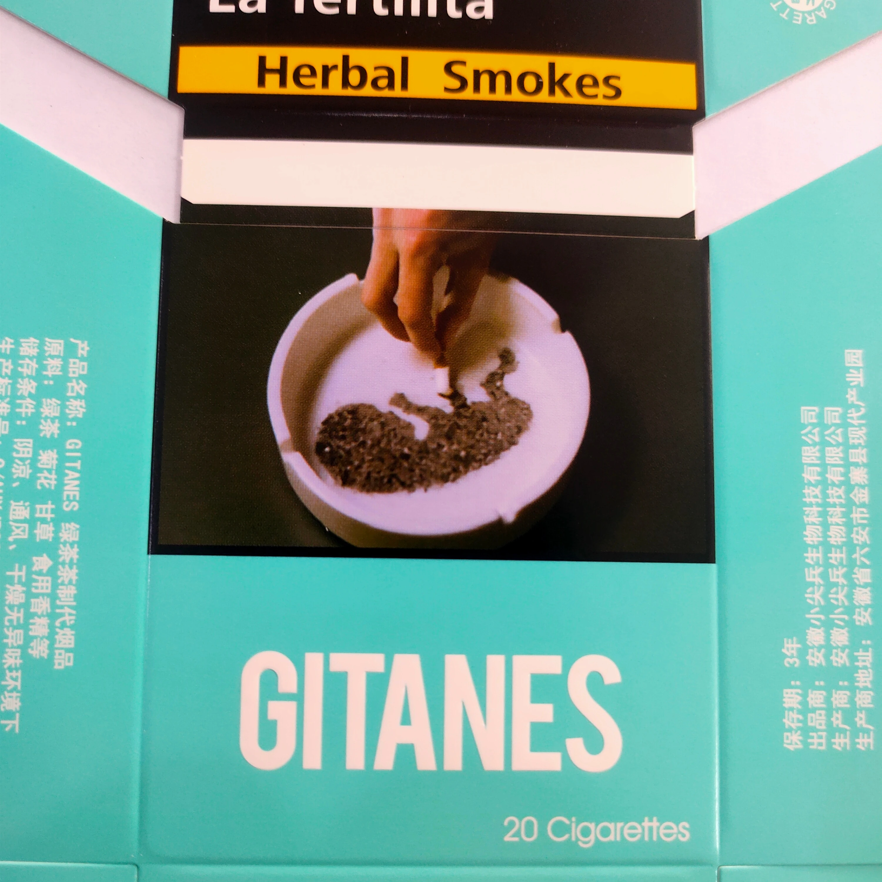 Offset Printing Cigarette Cardboard Packets Cases Packaging Coated Paper Use for HLP DG Packing Machine Cut Pieces King Size Box