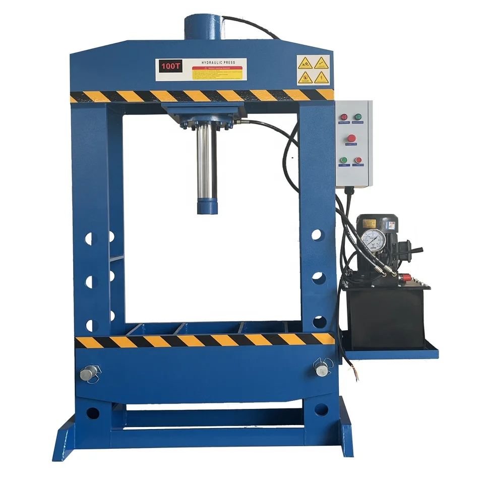 Hot Sale 20 ton 30 ton 50 ton 100 ton  Electrical Hydraulic Press machine Workshop Press Machine For Sale