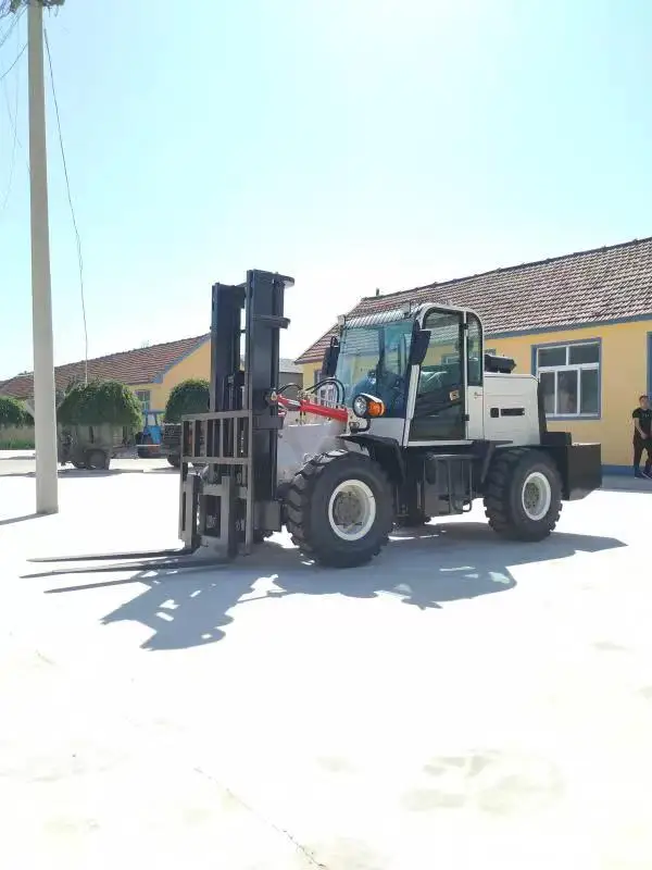 3 ton off-road forklift, 4 wheel drive, multi-purpose forklift ZF430T