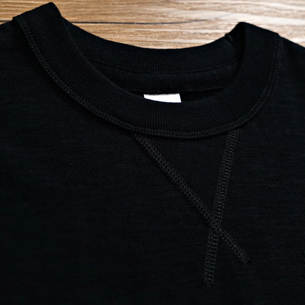 Heavyweight 280gsm 100% Cotton T Shirt Custom Logo Printed Embroidered Mens Plain Tee Shirt Short Sleeve Tee