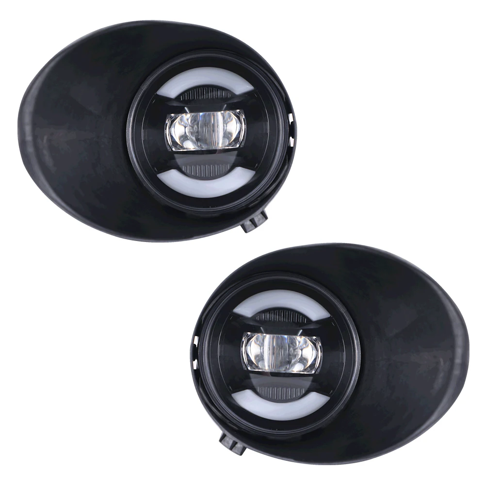 2022 Newest Led Fog Light + Switch + Wiring Kit+ Harness Fog Lights Compatible With Toyota 2007-2013 Tundra 2008-2011 Sequoia