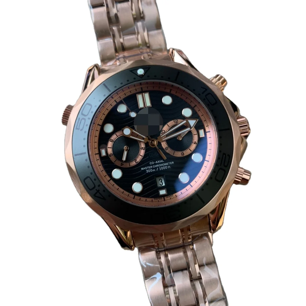 
OMG7 Top Quality Luxury Mens Watches Automatic 904L Stainless Steel Sapphire Mirror Glass Watches 