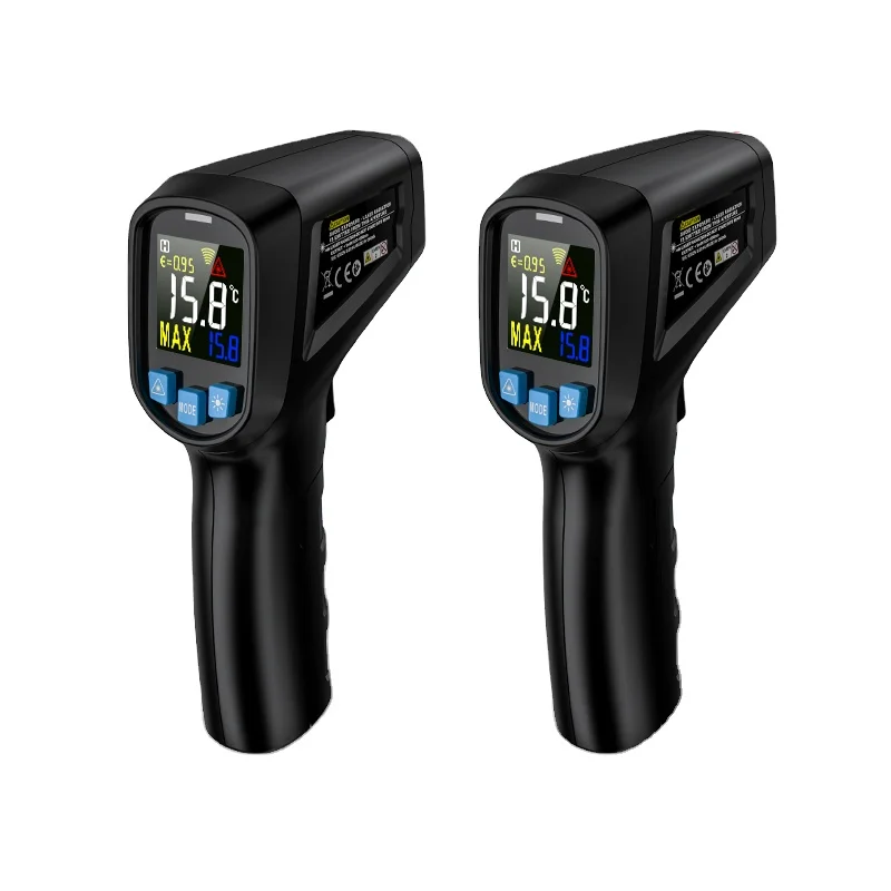 Mestek IR03A MINI for Pizza Oven BBQ digital LCD Indoor Convenient Temperature Handheld Heat Thermometer Temperature -50~400