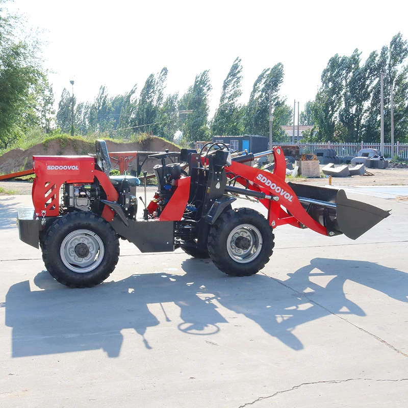 China 5 Ton  Payload Agricultural Machinery Mini Wheel loader Euro 5 EPA Engine Front End Loader