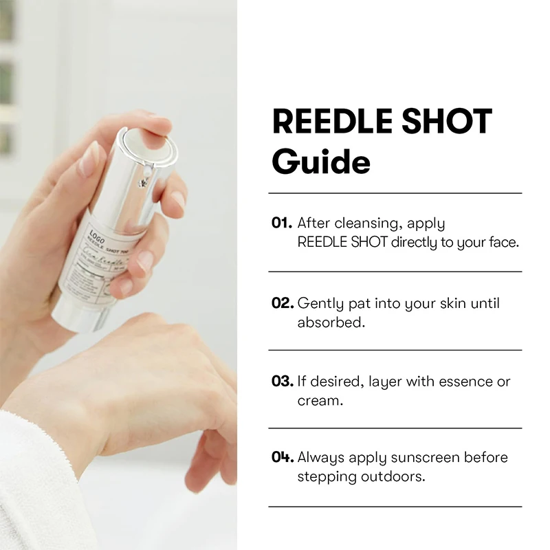 OEM COSMETICS Reedle Shot 700 Essence Ultimate Facial Essence Skin Refining Instant Skin Care Centella Complex Hyaluronic Acid