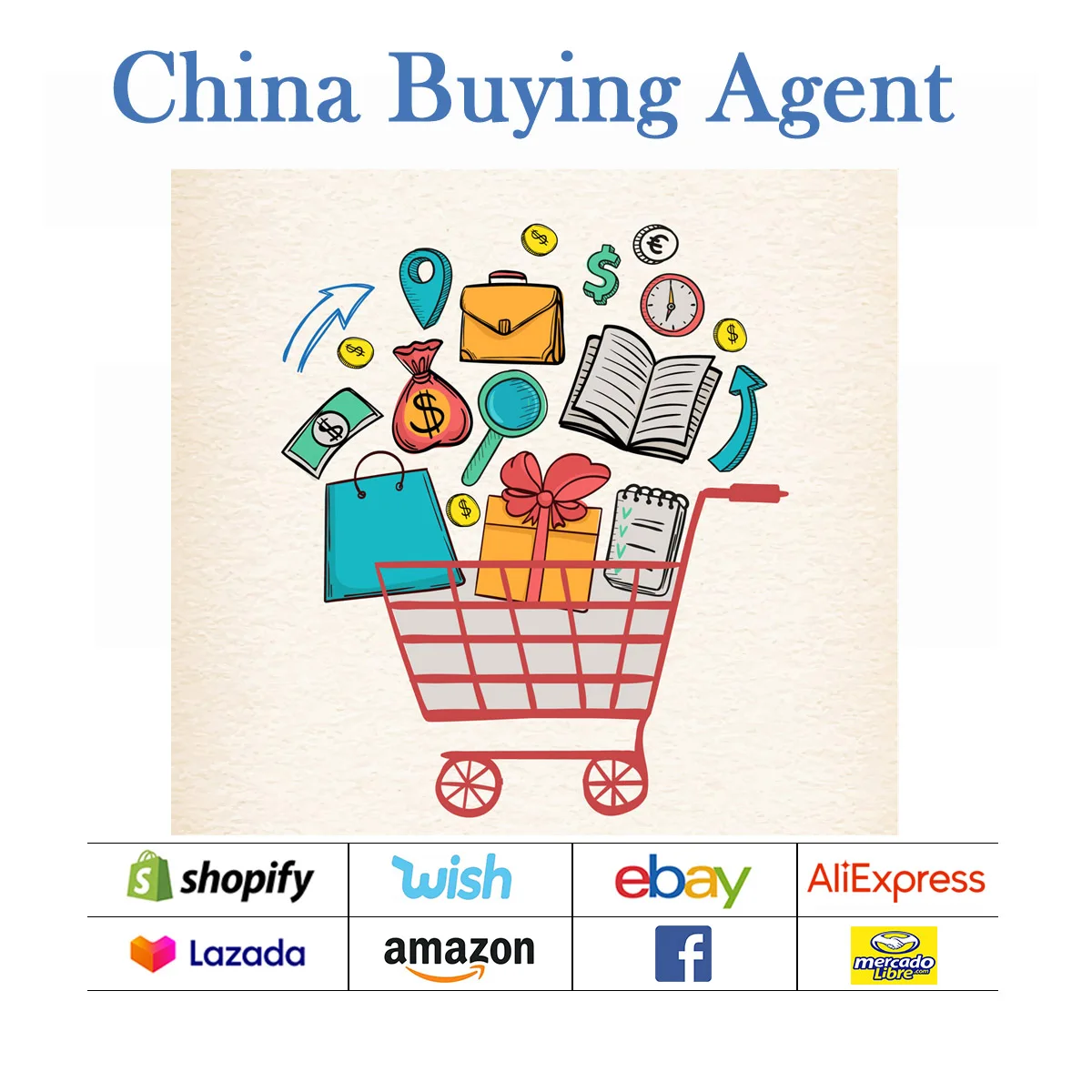 Taobao Web Purchasing Service China Market Buying Agent