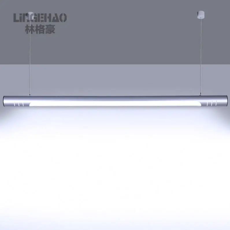 Super brightness 2400lm linear led light 18w housing office ceiling aluminum LED pendant linear light