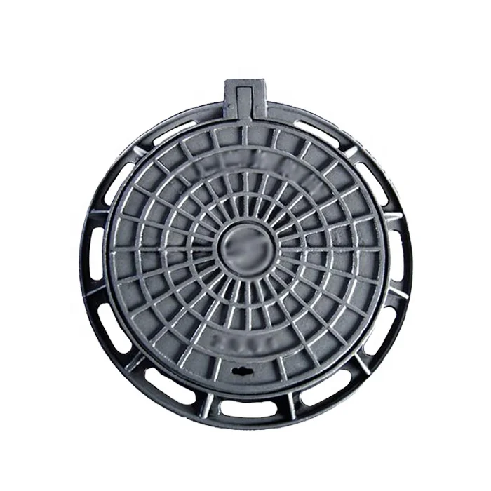 B125 300mm 600mm,900mm dia oem EN124 light duty ductile iron manhole covers&frame
