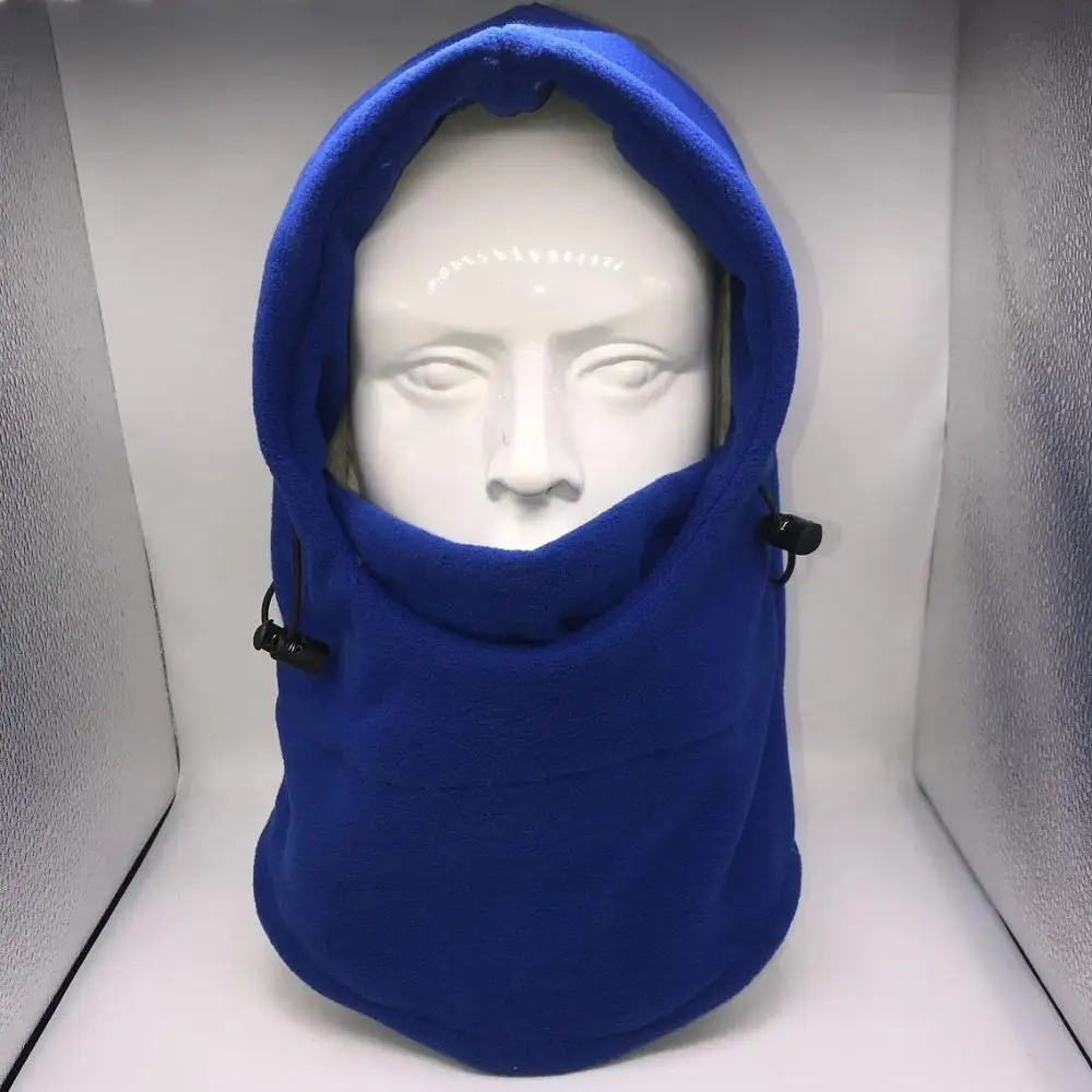 Stock polar fleece face ski balaclavas thermal warm fleece embroidery custom balaclava