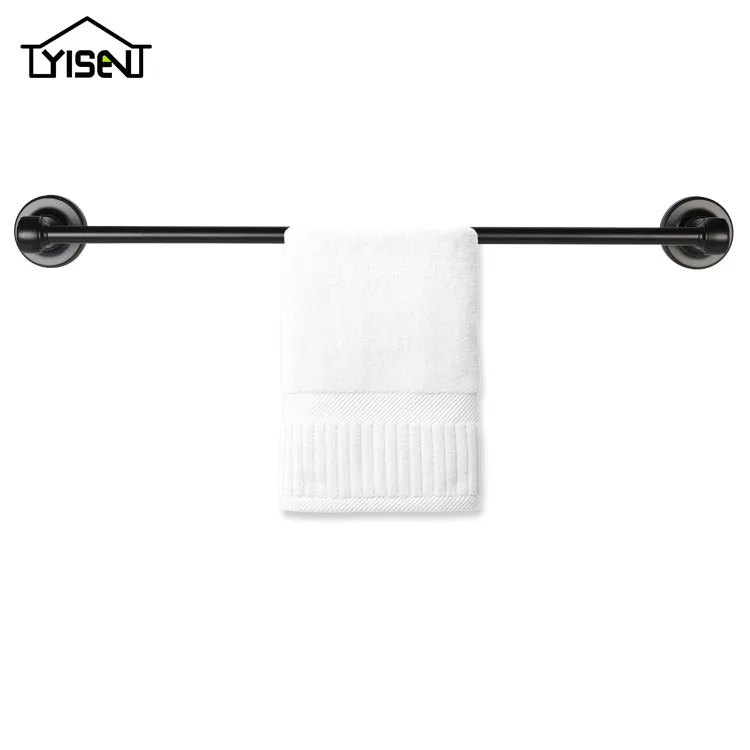 Black Bathroom Accessory Towel Bar Holder for Bathroom Sale Customized Aluminum (1600350987323)