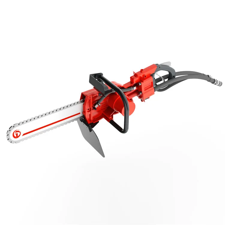 Underwater 15inch Hydraulic Chain Cutters With Zondar Hydraulic Power Unit To Cut Concrete  Rock
