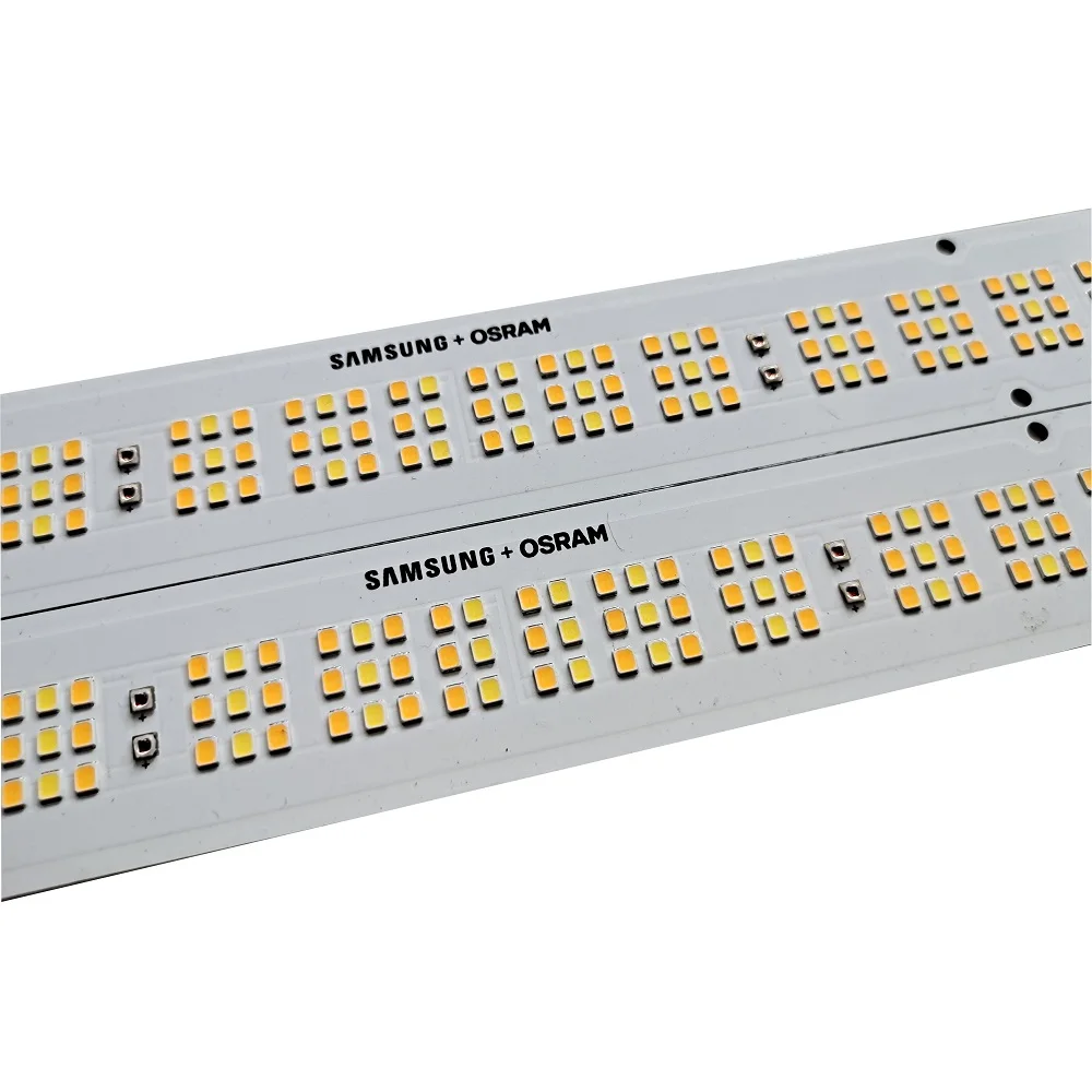 650 Вт 820 1200 светодиодная лампа для выращивания 4 фута 6 футов комплект Samsung LM281B Pro Mix OSR красная лента 660 нм