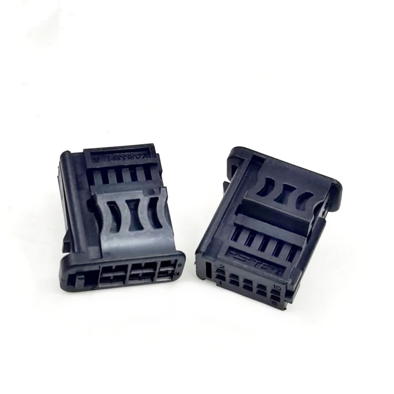 Original Automotive PBT Connector TE 2208339-1 2208339-3 AMP 10 Pin Black Blue Cable Mount Male Housing