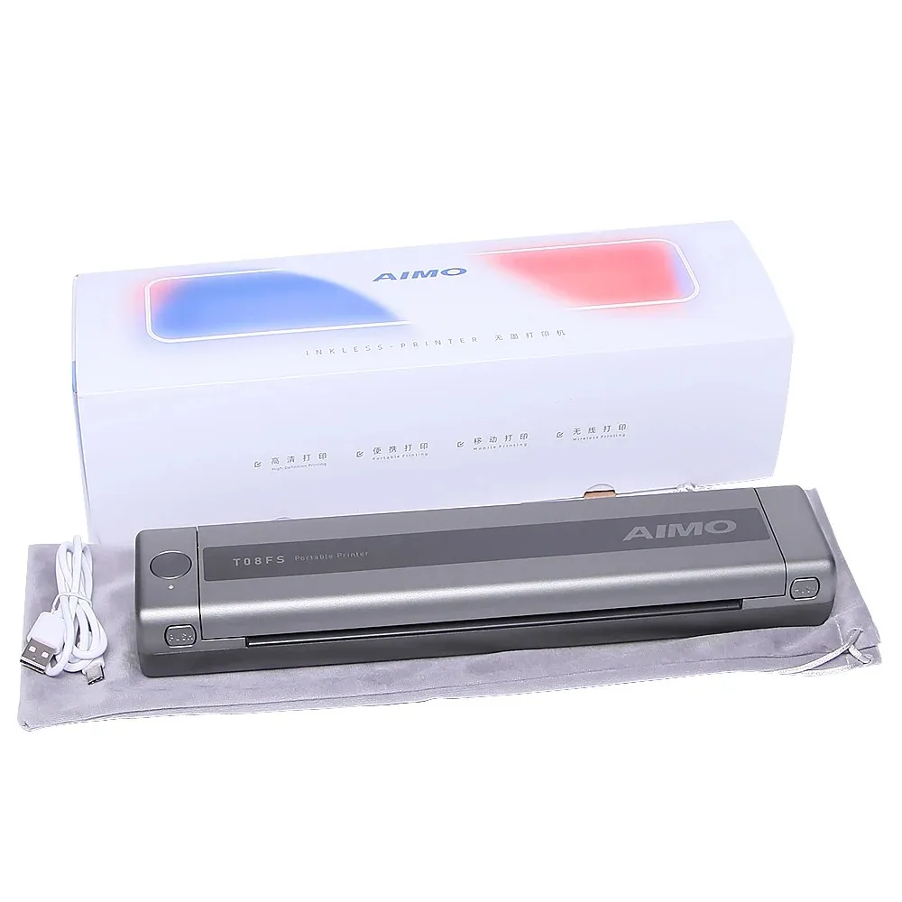 Portable Tattoo Transfer Machine Perfect Printing of Line Drafts and Portraits T08FS Thermal Tattoo Stencil Printer Machine