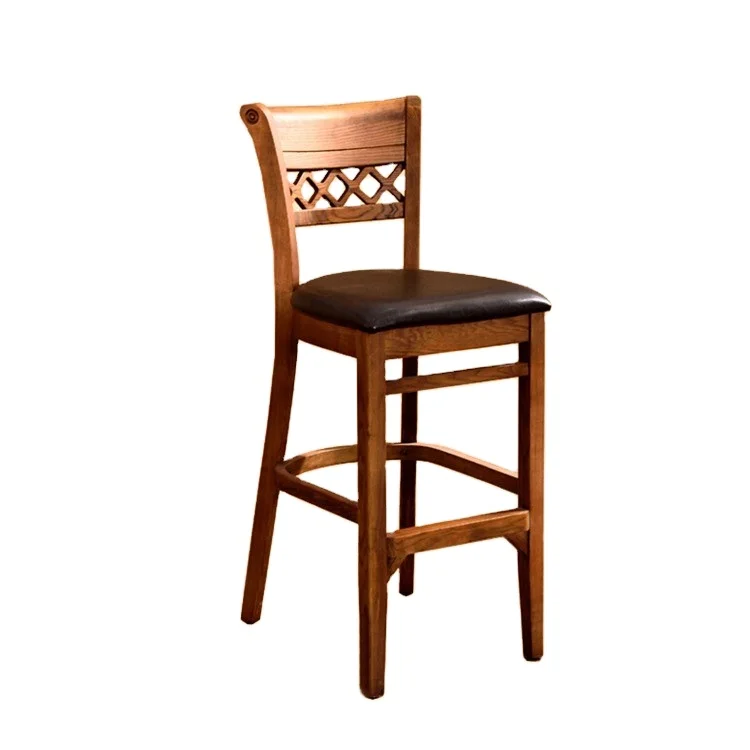Bar room wooden bar chair and table set,best wood bar chair set for sale