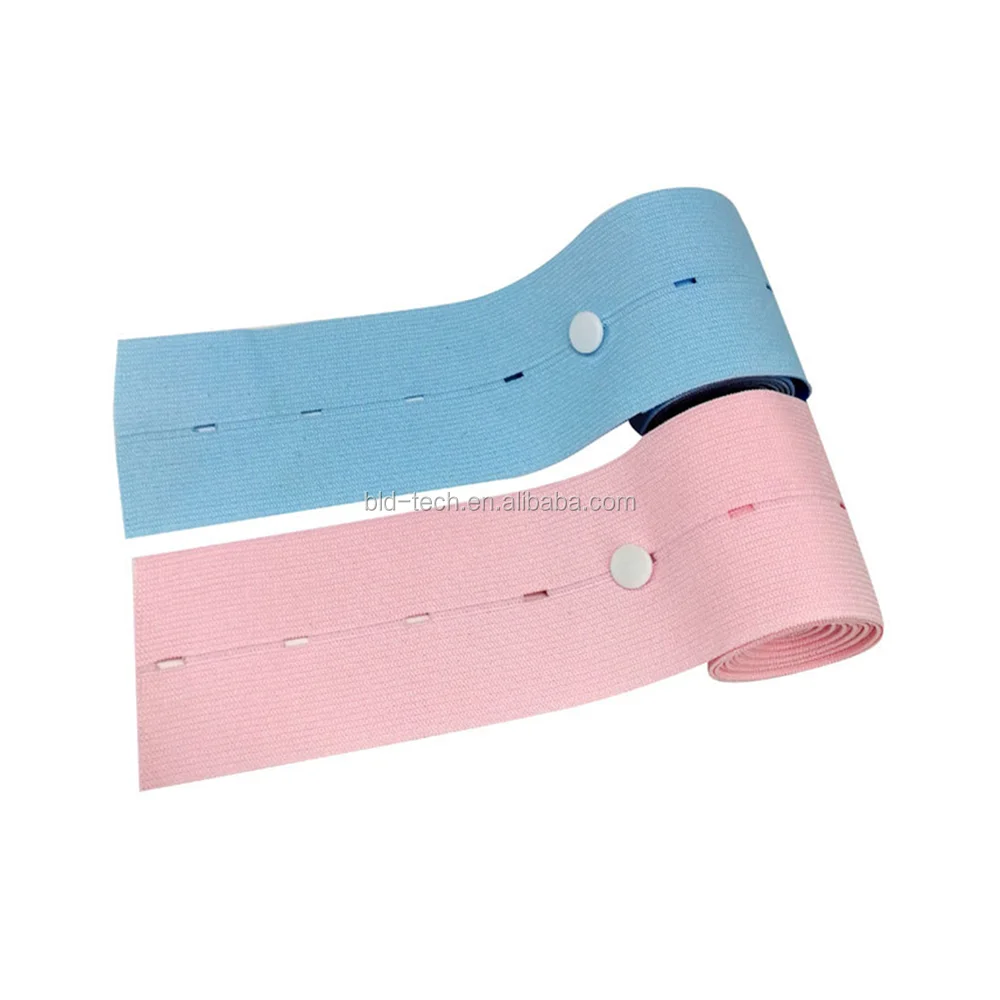 
Reusable and disposable fetal belt abdominal belt pink blue 