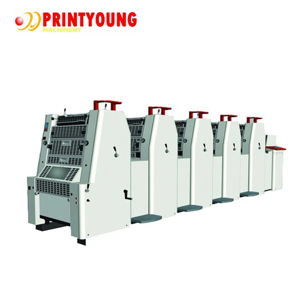 PRY-425 приглашения карты печатная машина автоматическая 4 вида цветов офсетная печатная машина
