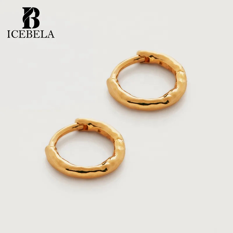 Designer Siren Muse Mini Huggie Fine Jewelry Round Hoop Earrings Trendy 925 Sterling Silver Minimalist Earring For Girls