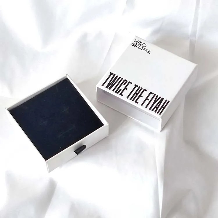 Custom Stamped Logo Stocked Cream Microfiber fabric suede pouch with flap & band beige color jewelry bags packaging