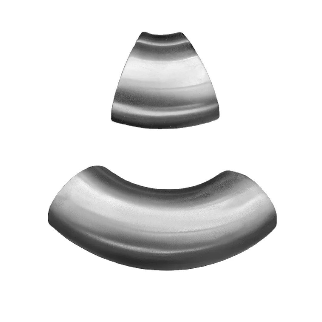 Tanium Customizable 45 Degrees Radius Titanium Elbow Multi-size Exhaust Mandrel Bend Pipe Fittings for Cars