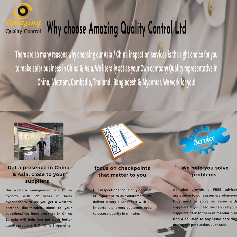 Products Inspection service and quality control service/ final random inspection/ testing service/ inspector