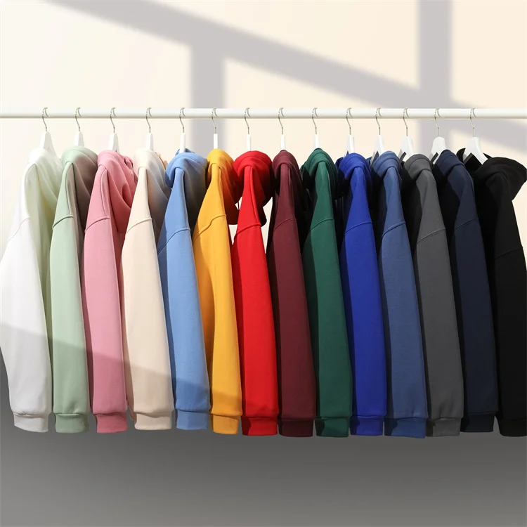 Customized Right printing hooded sweater 65%cotton 35%polyester fiber 450 grams unisex custom hoodie