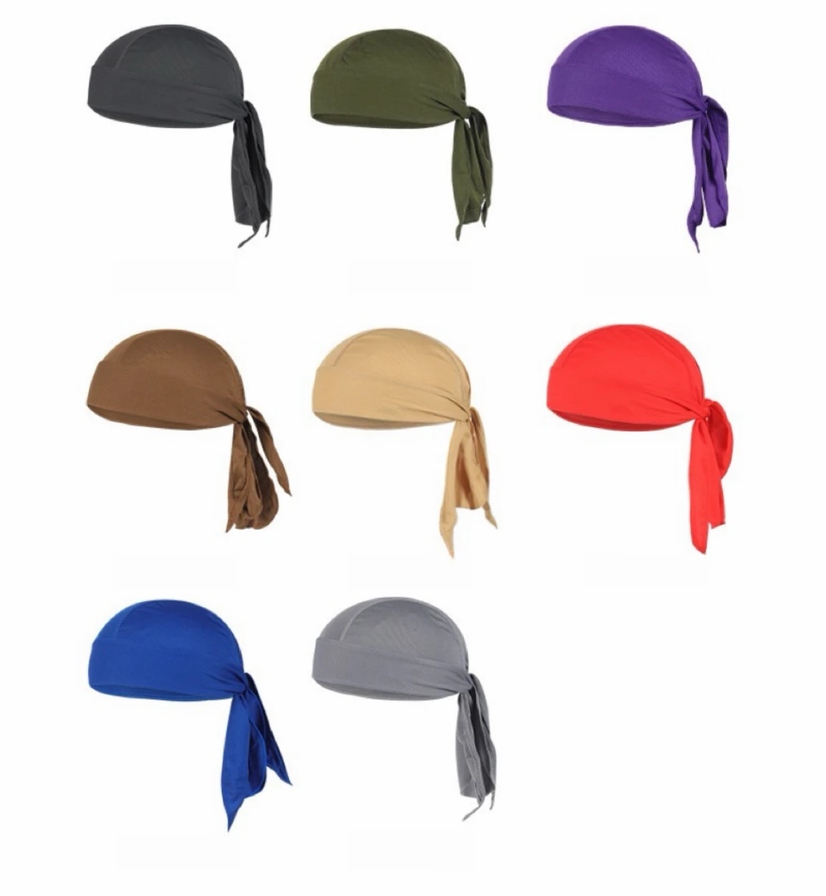 Fashion Colorful Summer Sports Cycling cap Outdoor  Breathable Quick Dry knitted Pirate Hat Motorcycle Beanie for Men And Women