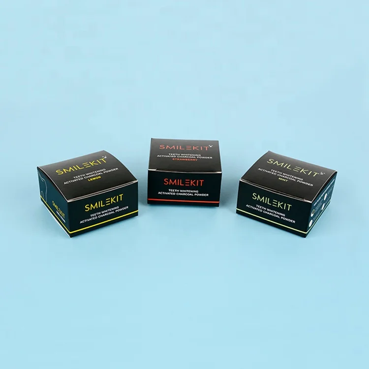 Smilekit 30g Minty/Strawberry/Lemon Home Use Tooth Powder Whitening Tooth Cleaning Powder Teeth Powder