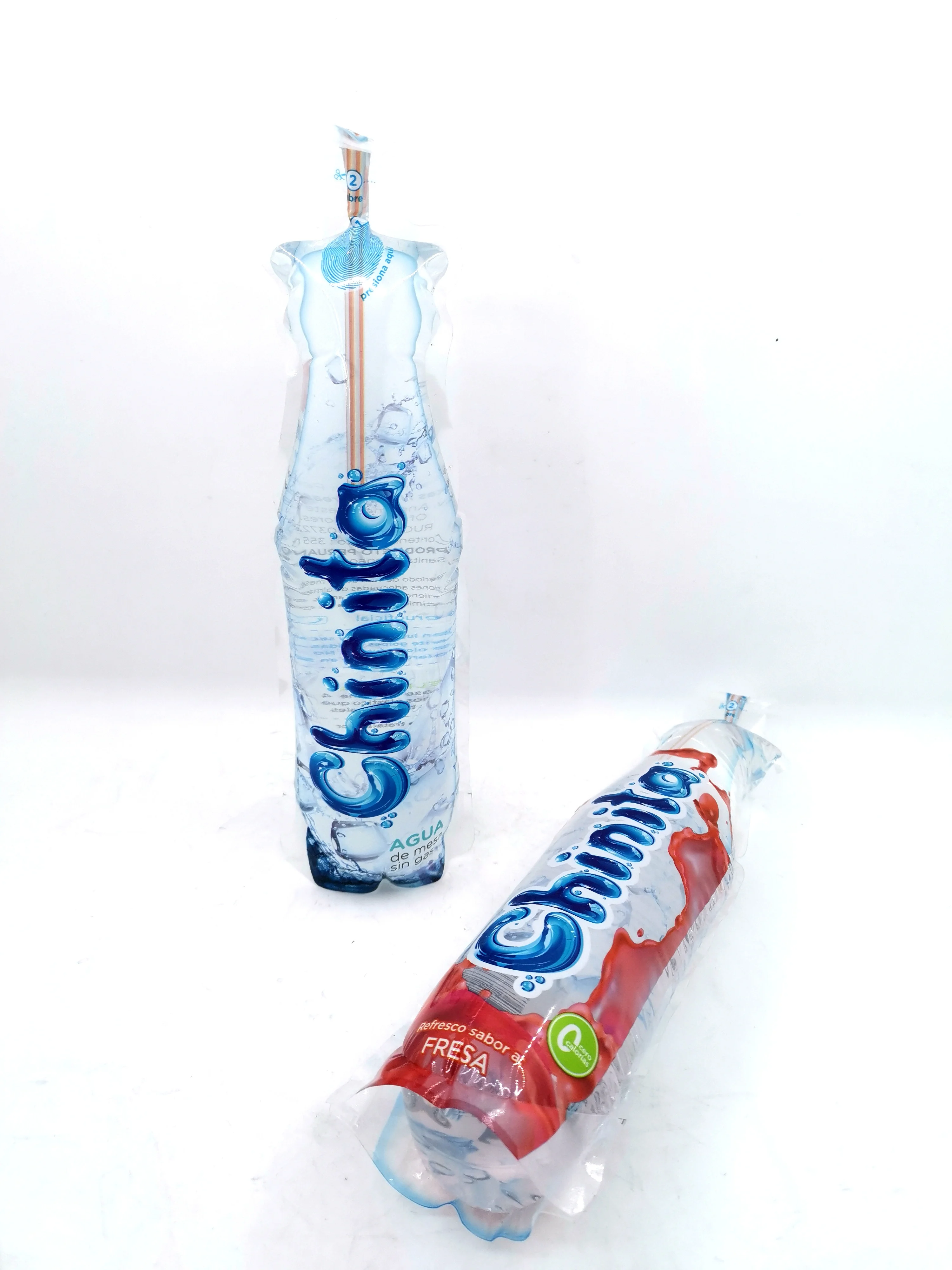 
500ml bottle shaped pure drinking water sachet 