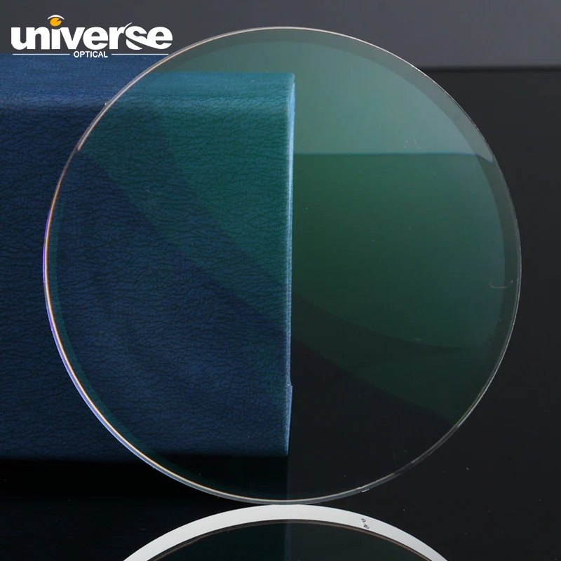 High Index 1.60 MR-8 Aspheric Superhydrophic HMC EMI Optical Resin Lens for Sale