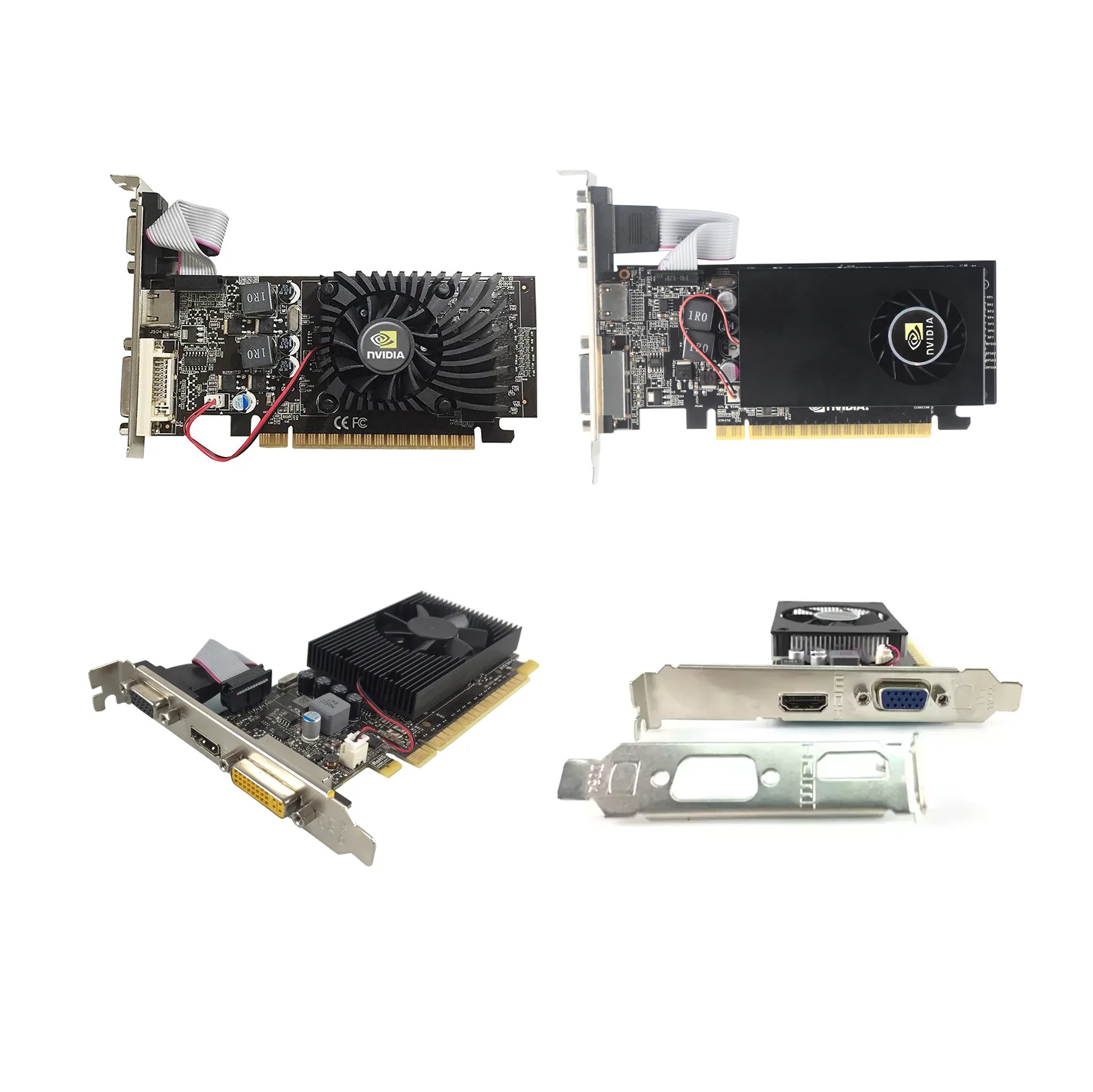 GT710 GT730 GT610 GT210 GT1030 1Г 2Г сети 4G графическая карта GT 210 610 710 730 1030 1 Гб 2 ГБ 4 DDR3 DDR5 GPU низкий профиль