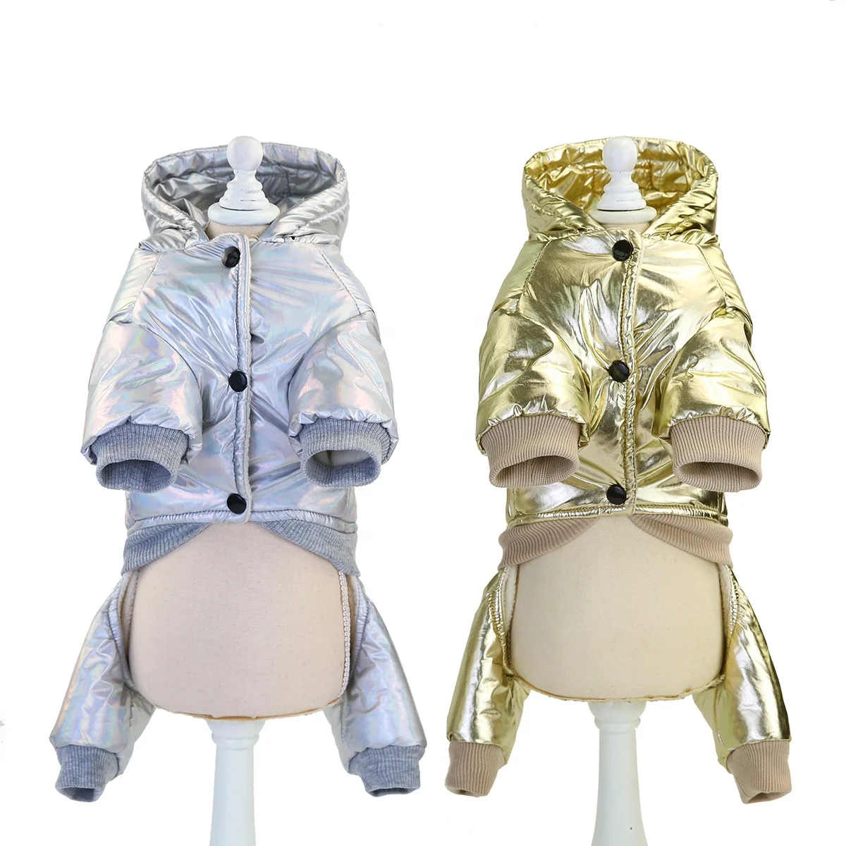 Winter Puppy Dog Coats for Small Dogs Cute Warm Fleece Padded Clothing for Pet Chihuahua Poodles French Bulldog