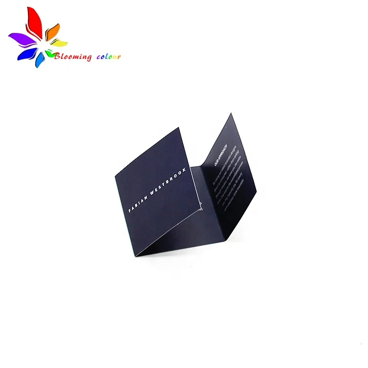 China Factory Supply Custom printing tri folding Instruction User Manual