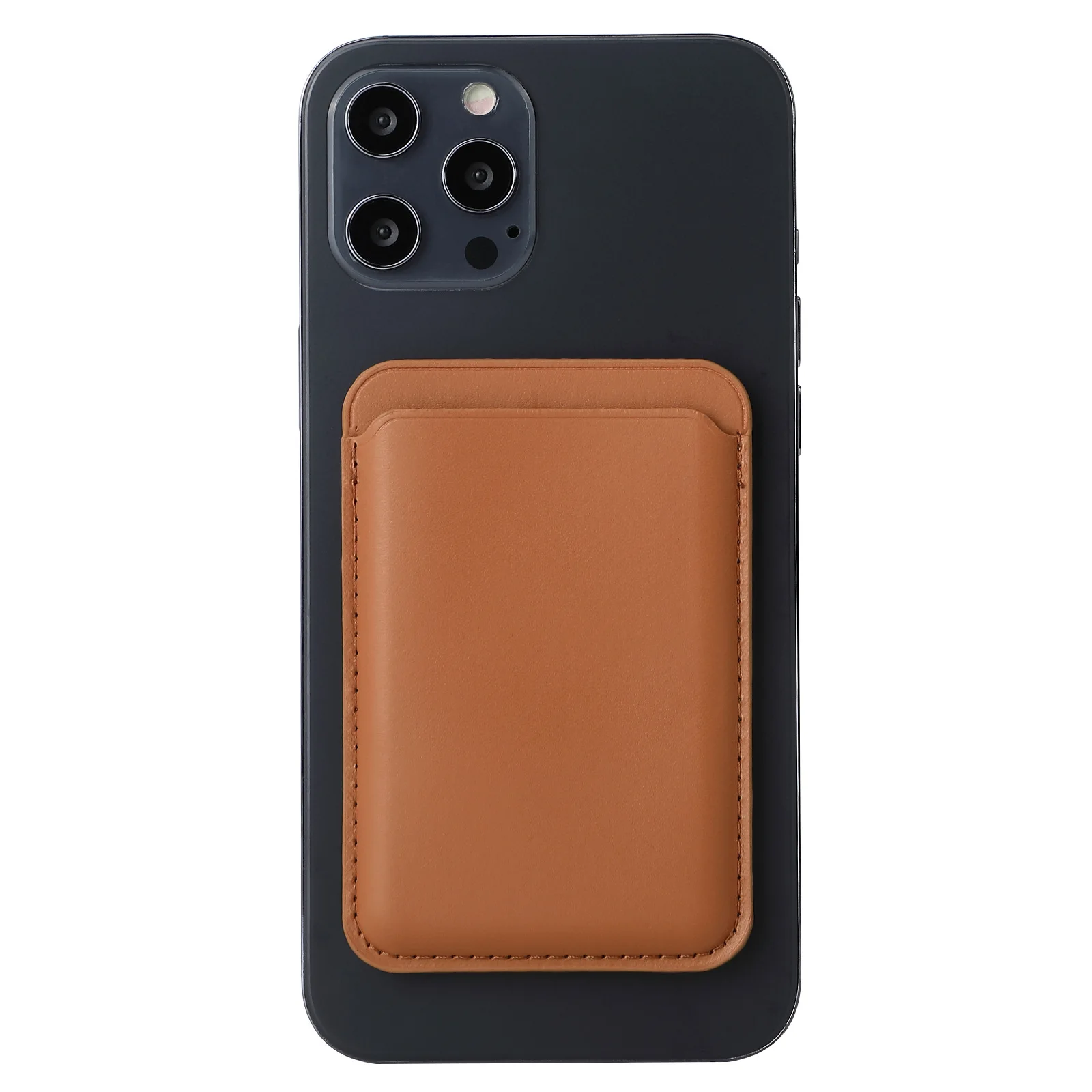 N52 MAGNETS Super Magnetic Magnetic Card Case Magnetic Folding Phone Holder Desktop Card Case Phone Magnetic Leather Case