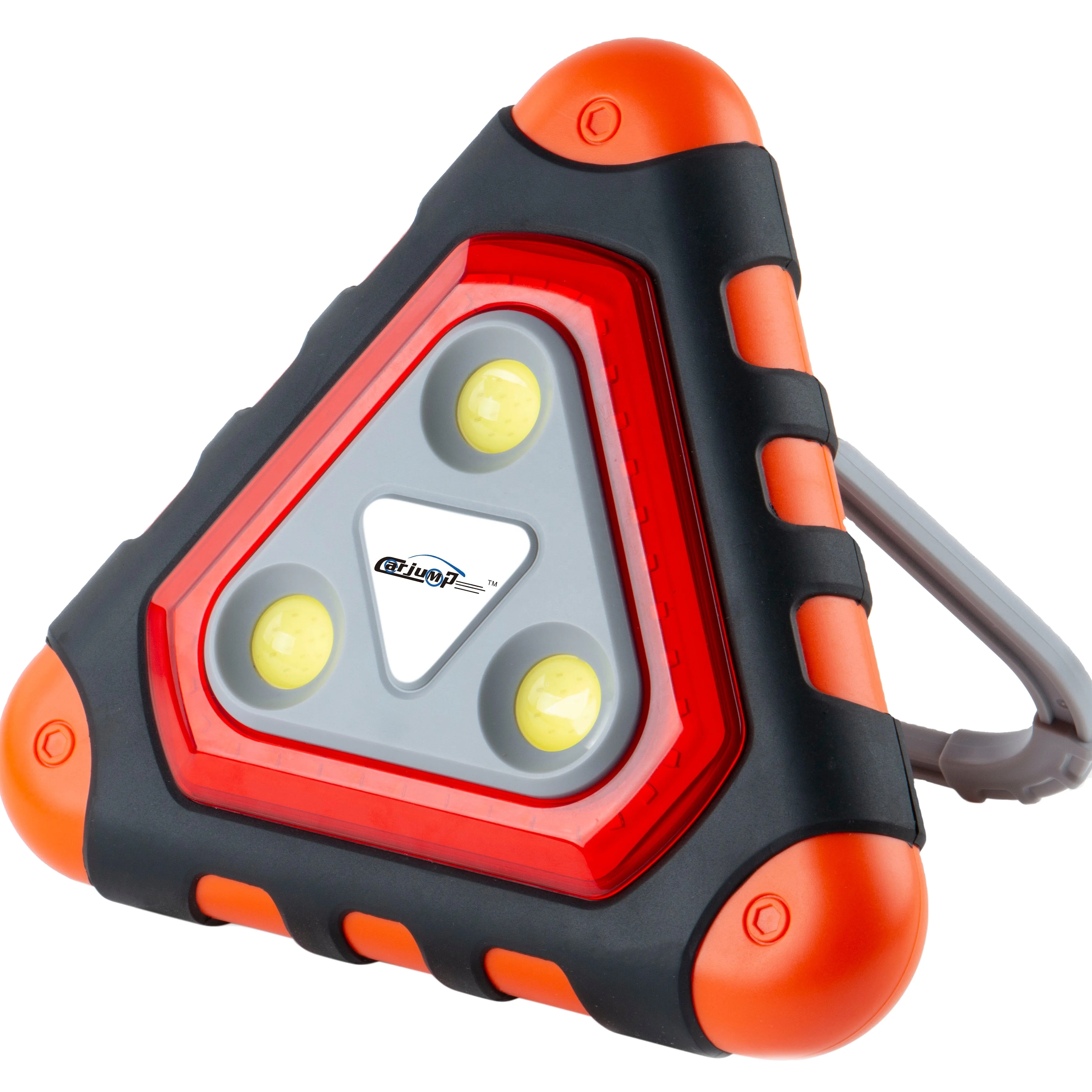 Gligle High capacitor boost car battery 14000mAh Jump Starter Triangle warning sign 2 in 1 600Amp power bank jump starter