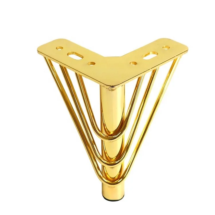 WINSTAR заводская цена Y-образные металлические ножки для дивана домашнего оборудования золотые мебели
