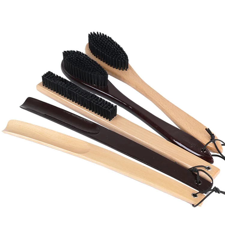 Factory Lotus and Bristle Lint Bristle Brush for Suits Long Handle for hotel Coat Men Suits Shoes Jacket Furniture and Pet Hair